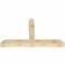 Ekena Millwork Portland Rough Sawn Timber Gable Bracket, Douglas Fir, 72"W x 42"H x 6"D x 6"F, 14/12 Pitch GBW072X42X0606POR00RDF - alternate 2